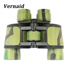 8x40 складной бинокль телескоп HD широкоугольный зум-Портативный LLL ночного видения Инфракрасный бинокль для Открытый Охота