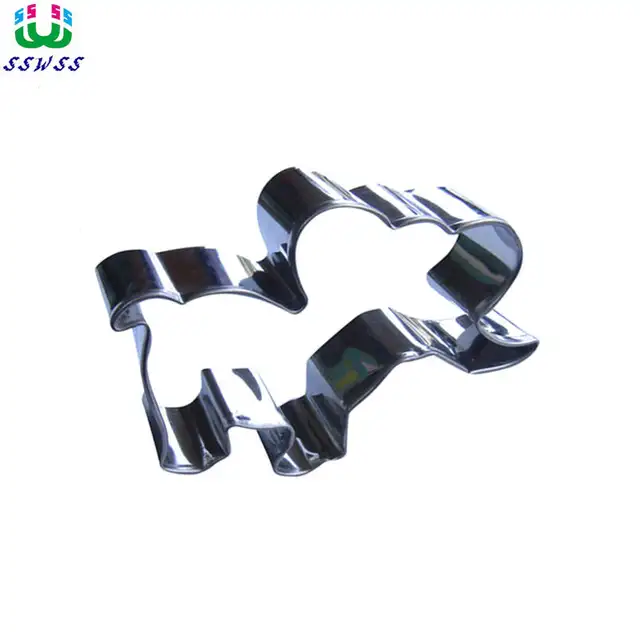 매머드 모양 퐁당 쿠키 커터로 독특하고 매력적인 케이크 장식 만들기