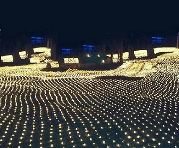 DHL Free Shipping 8M*10M Large Net Lights 1920 LED Net Mesh DHL Free Shipping 8M*10M Large Net Lights 1920 LED Net Mesh Decorative Fairy Lights - DHL Free Shipping 8M*10M Large Net Lights 1920 LED Net Mesh