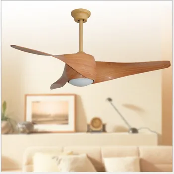 

18W LED 110V-240V Retro decorative energy efficient ceiling fans with remote control Home Decoration Fan Restaurant Fan