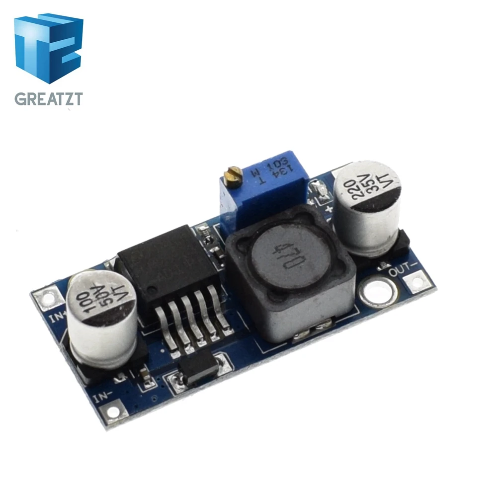 

LM2596HVS LM2596 power supply module DC-DC BUCK 3A adjustable buck module regulator ultra LM2596S Step down 24V switch 12V 5V 3V