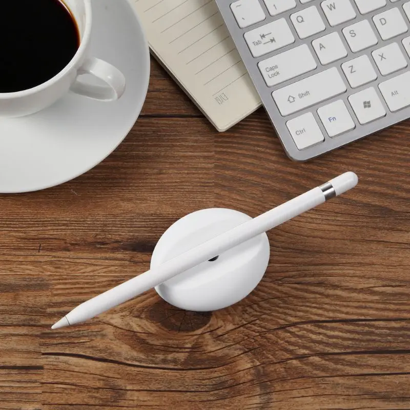 Силиконовый док-подставка держатель для Apple Pencil анти-потеря чехол для хранения для ipad Pro карандаш перо адаптер зарядки
