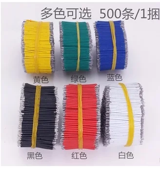 

Free shipping 500PCS UL1007 22AWG RED/black/ PVC electronic wire / Double tin 3cm/4cm/5cm/6cm/8cm/10cm/12cm/15cm/20cm/30cm long