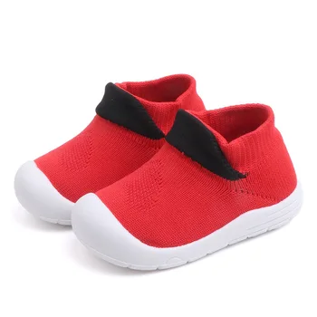 

Male and female spring summer net noodles breathable net shoes male and female baby learn to walk kids soft soled infant shoes