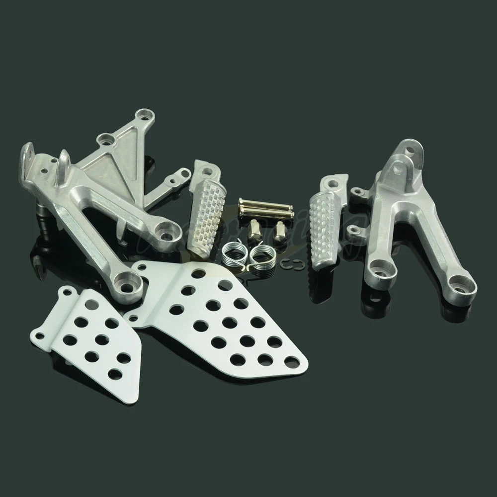 Подножки для мотоцикла Передние подножки педалей KAWASAKI ZX6R ZX 6R 2005 2008 2006 2007 ZX636 05 06|front
