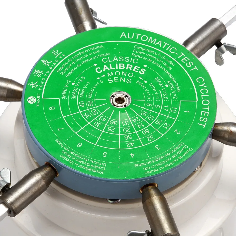 110 В/240 В automic Тесты цикло Тесты часы Тесты er часы Тесты машины смотреть намотки для шести часы в одно время выбрать