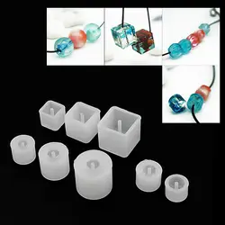 Геометрическая ювелирные изделия Цепочки и ожерелья подвеска решений форм силиконовые смолы ремесла DIY