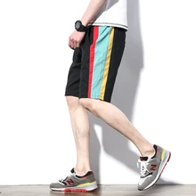 M-5XL, летние шорты для бега размера плюс, льняные повседневные мужские короткие штаны, хлопок, 50% лен, 50%, одежда для бодибилдинга