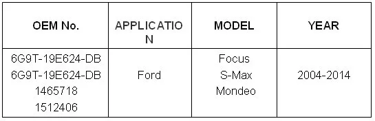 Мотора Вентилятора Резистор Вентилятора Регулятор использовать OE НЕТ. 6G9T-19E624-DB, 1465718, 1512406 для Ford Focus S-Max Mondeo