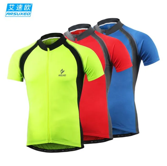 ARSUXEO Men Outdoor Sports Cycling Jersey Short Sleeves Spring Summer Bike Bicycle MTB Clothing T Shirts Wear Bike Jersey ARSUXEO Men Outdoor Sports Cycling Jersey Short Sleeves Spring Summer Bike Bicycle MTB Clothing T Shirts Wear Bike Jersey
