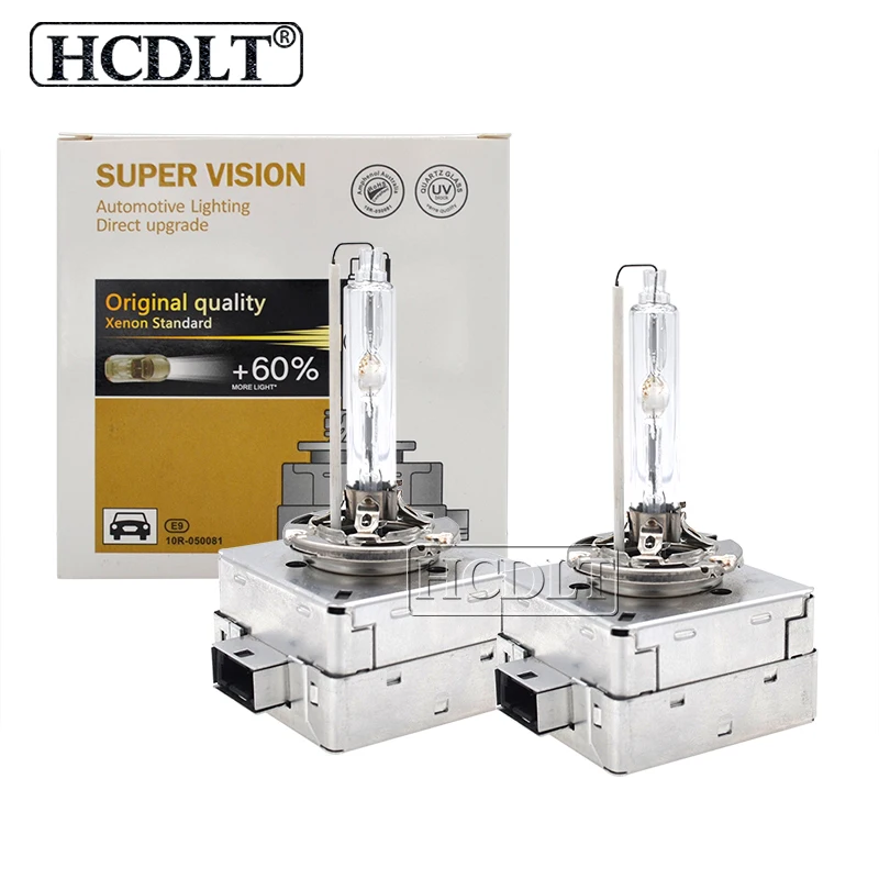 HCDLT Car Light Xenon D1S 55W HID Bulb 35W 6000K D3S Xenon Bulb Auto Headlight 4300K 8000K 5000K HID D1S D3S Replacement Lamp (7)
