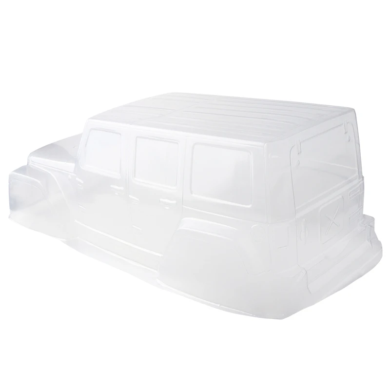 

RC car Body shell wheel base transparent car shell for RC model 1/10 car axial wheelbase 313mm Jeep Wrangler parts