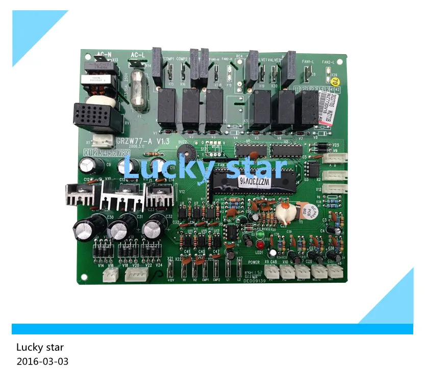 

98% new for Gree Air conditioning computer board circuit board 30227705 GRZW77-A WZ773B good working