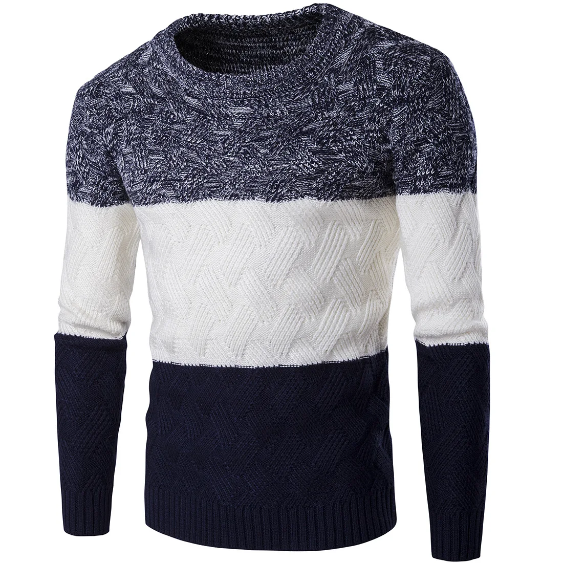 Пуловер для мужчин, прямые продажи, Новое поступление, повседневные пуловеры с круглым вырезом, мужской зимний толстый теплый свитер