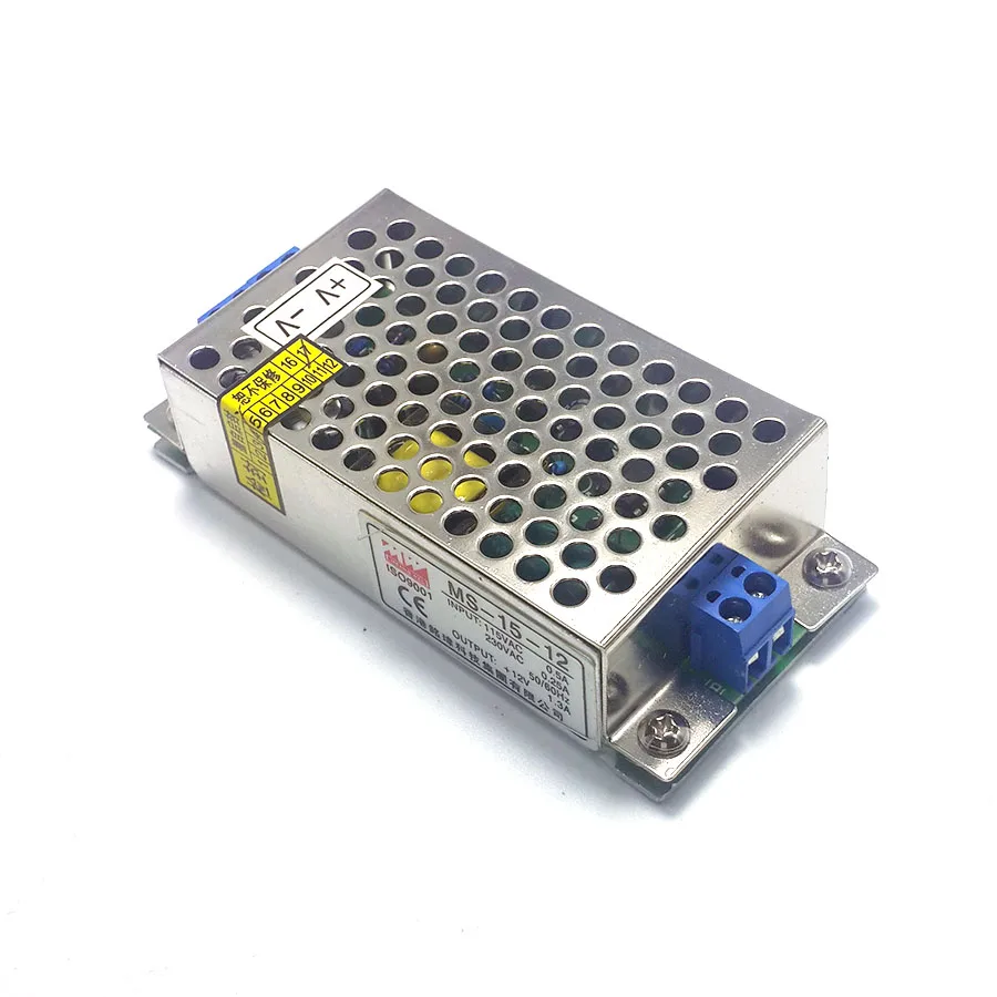 

Small Size Switching Power Supply 15W12V Input 110-240V AC to DC voltage transformer