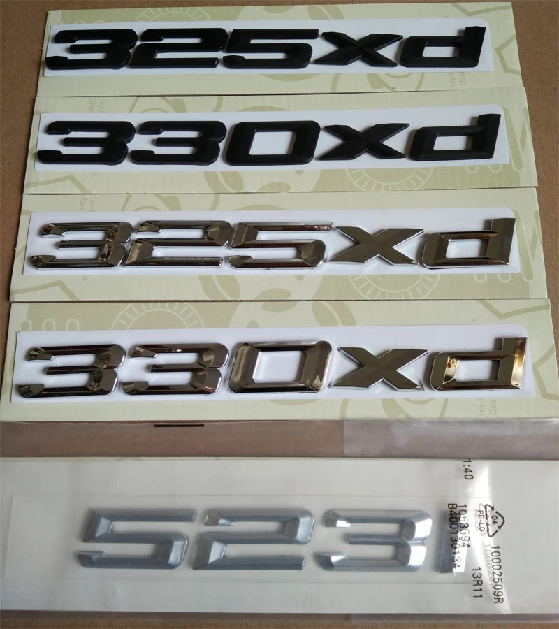 Новое оригинальное качество 325xd 330xd M Power performance xdrive наклейка с эмблемой на заднее