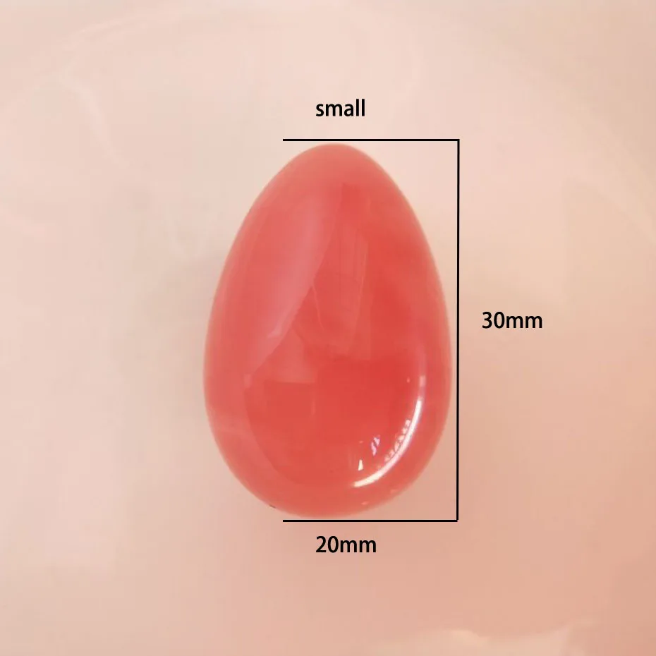 3 шт. иони яйцо Роза кварц женский гигиены розовый любовь камень для женщин для укрепления мышц тазового дна и борьбы со стрессом