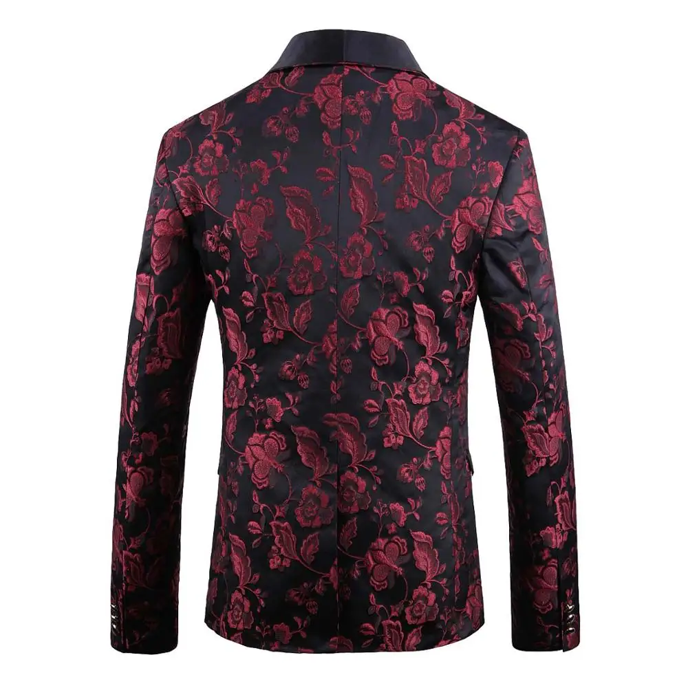 2019 autumn and winter new large size men's suit blazer high quality men's jacquard suit embroidery dress men's wild single West 2019 autumn and winter new large size men's suit blazer high quality men's jacquard suit embroidery dress men's wild single West