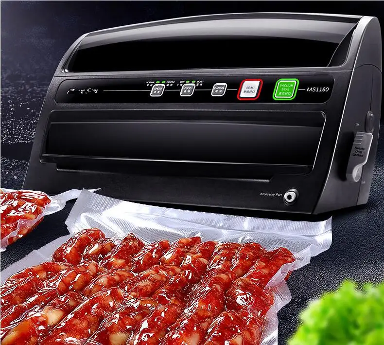 Automatic Dry/Wet Vacuum Food Sealer Household Food Preservation Multi