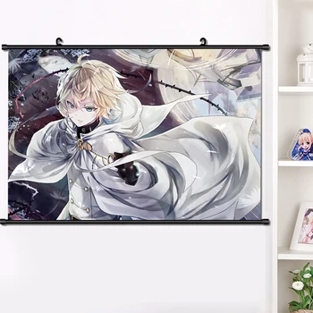 

40*60cm Anime Manga Seraph of the end owari no seraph Hiiragi Shinoa Wall Scroll Mural Poster Wall Hang Poster Home Art Decor