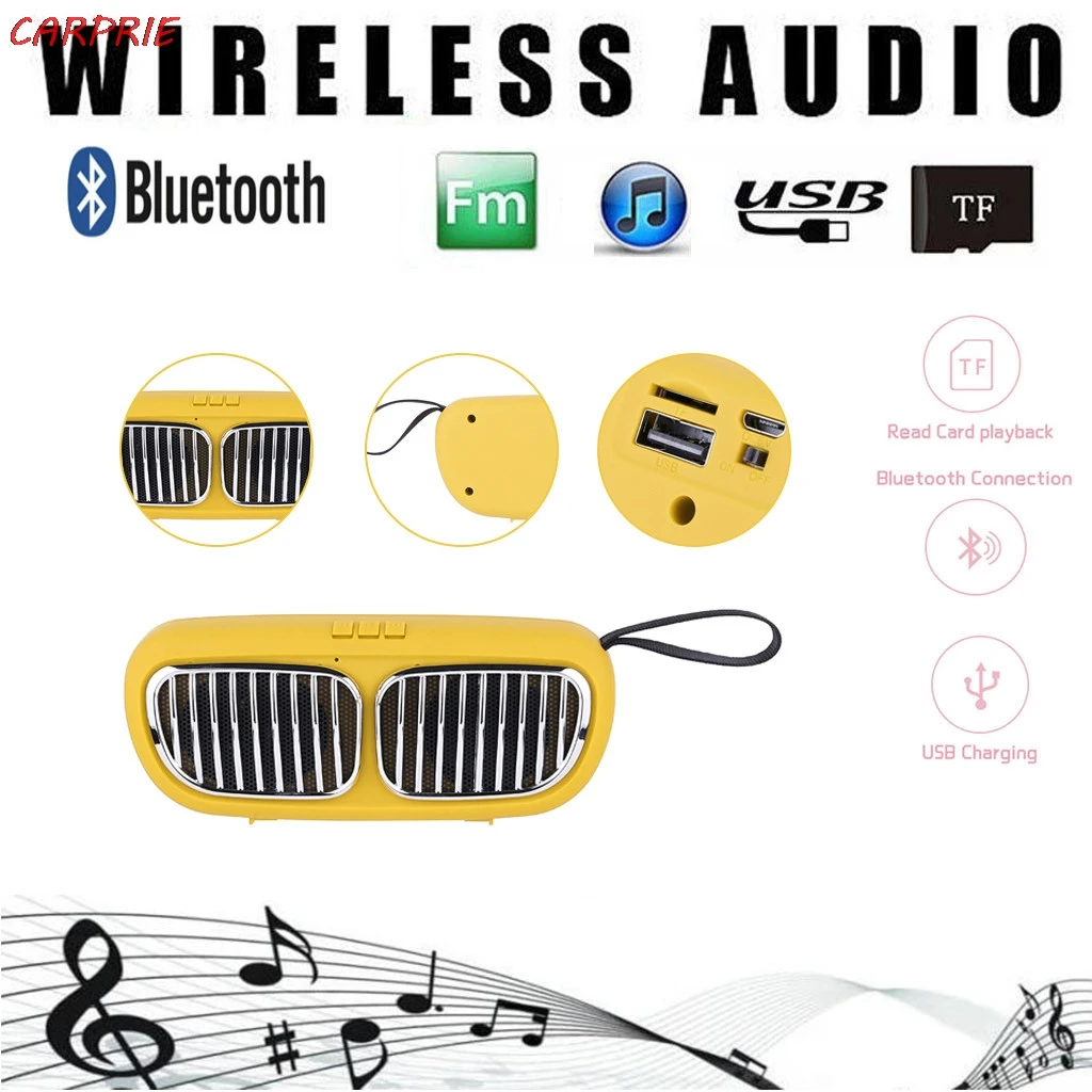 CARPRIE портативный простой мини беспроводной динамик плеер USB радио Fm Bluetooth 2019
