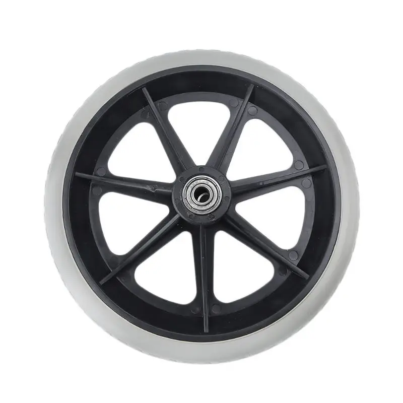 

2pcs 8" Wheelchair Casters Small Cart Rollers Chair Wheels Accessories
