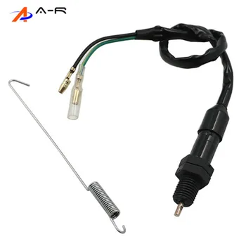 

M12 x 1.5mm Rear Brake Stop Light Switch With Spring kit for Honda Kawasaki Suzuki Yamaha Triumph Aprillia Motorcycle ATV UTV