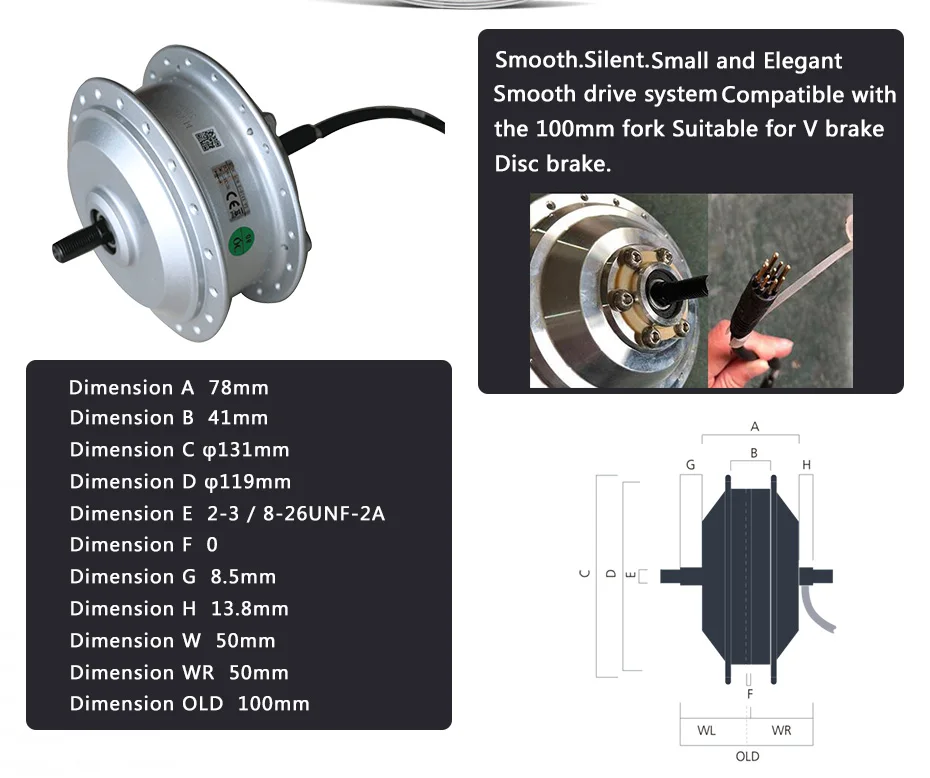 Sale BAFANG Motor Wheel 48V 250W 350W 500W Electric Bike Conversion Kit with 48V 10AH 12AH Lithium Battery 26" 700C 28" Ebike Kit 8