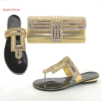

Italian Shoes with Matching bags For party african Shoes And Bags to match set high quality ladies matching shoe and bag Hlu1-8
