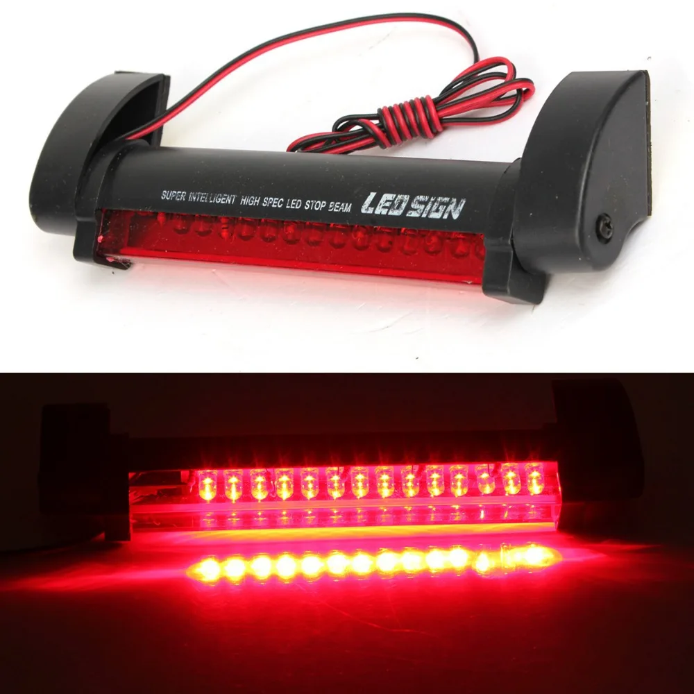 

Red 14 LED UNVERSAL Car Brake Light Rear Tail Light High Mount Stop Lamp 12V New stop light