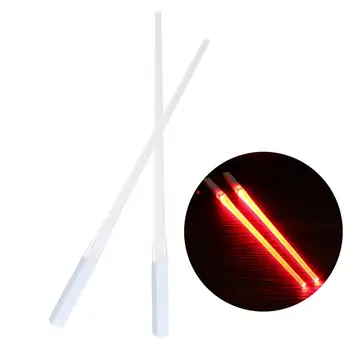 

1 Pair of Light Up LED Lightsaber Chopsticks Durable Lightweight Portable BPA Free and Food Safe