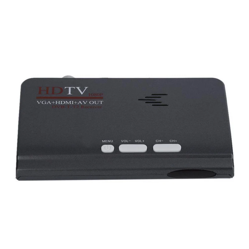 Mayitr HDMI цифровой эфирный ТВ 1080P ЕС штекер без VGA версия DVB-T/T2 ТВ коробка AV CVBS приемник дистанционное управление