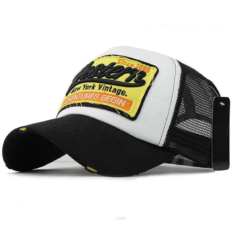 

2018 New Design Embroidered Summer Cap Mesh Hats For Men Women Casual Hats Hip Hop Baseball Caps Gorras Mujer Casquette Homme