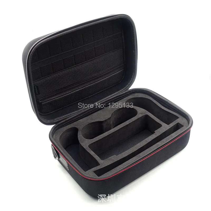 Black Big Capacity Hard Shell Storage Bag Case for Nintendo Switch Console and Accessoris with Handle and Strap (2)