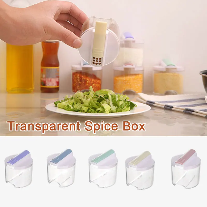 

Convenient Creative Oil Bottle Kitchen Spice Rack Seasoning Can PP 5pcs Storage Bottles Vinegar High-Capacity Leakproof