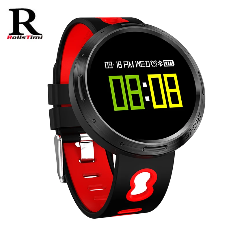 Smart Watch RollsTimi message reminder Digital Watch Android IOS Bluetooth  Smart watch Fashion Sport Intelligent wristwatch men