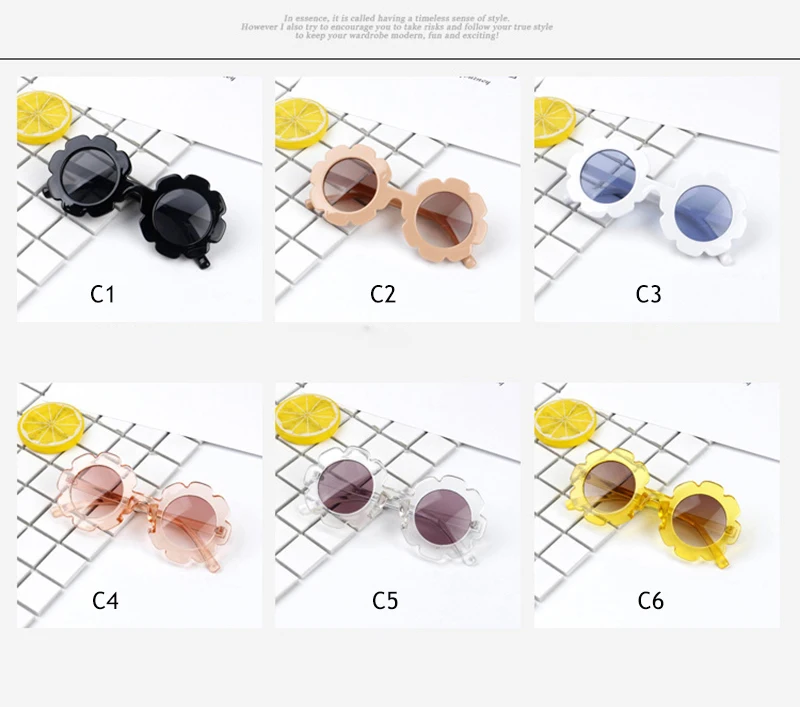 Летние модные брендовые дизайнерские детские солнцезащитные очки с милым цветком, винтажные Круглые Солнцезащитные очки с линзами для девочек, крутые вечерние очки UV400
