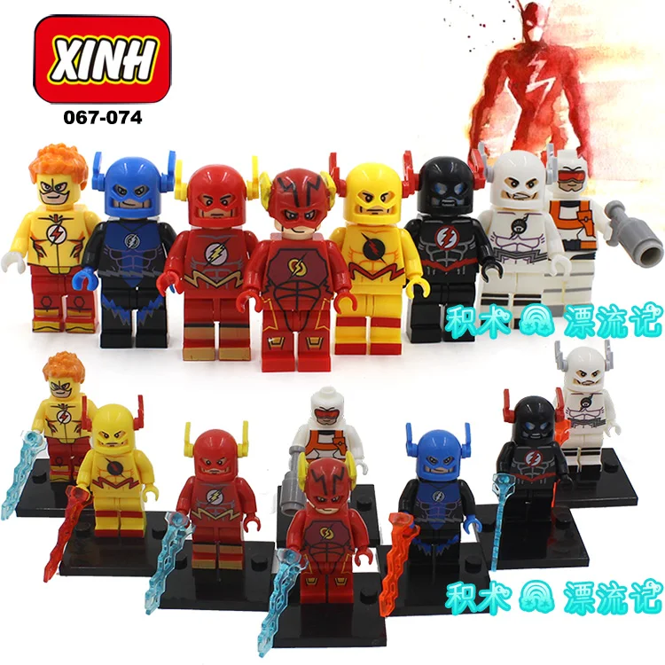 8pcs The Flash Barry Allen Zoom Justice League Action Figure Super Heroes Minifig Assemble Model Building Blocks Kids Toys Blocks Aliexpress