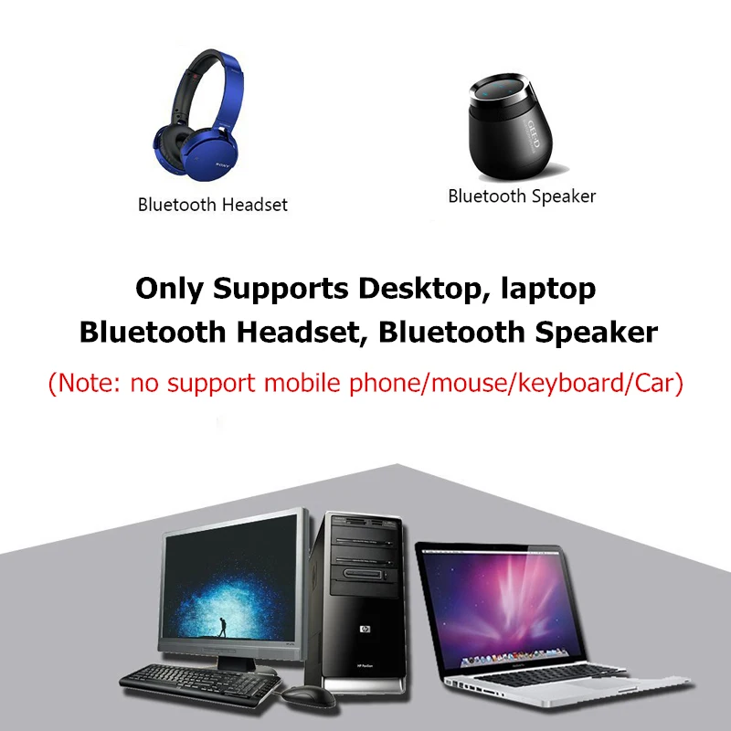 USB адаптер Binful для беспроводной гарнитуры Bluetooth динамика 4 2|Адаптеры и брелки