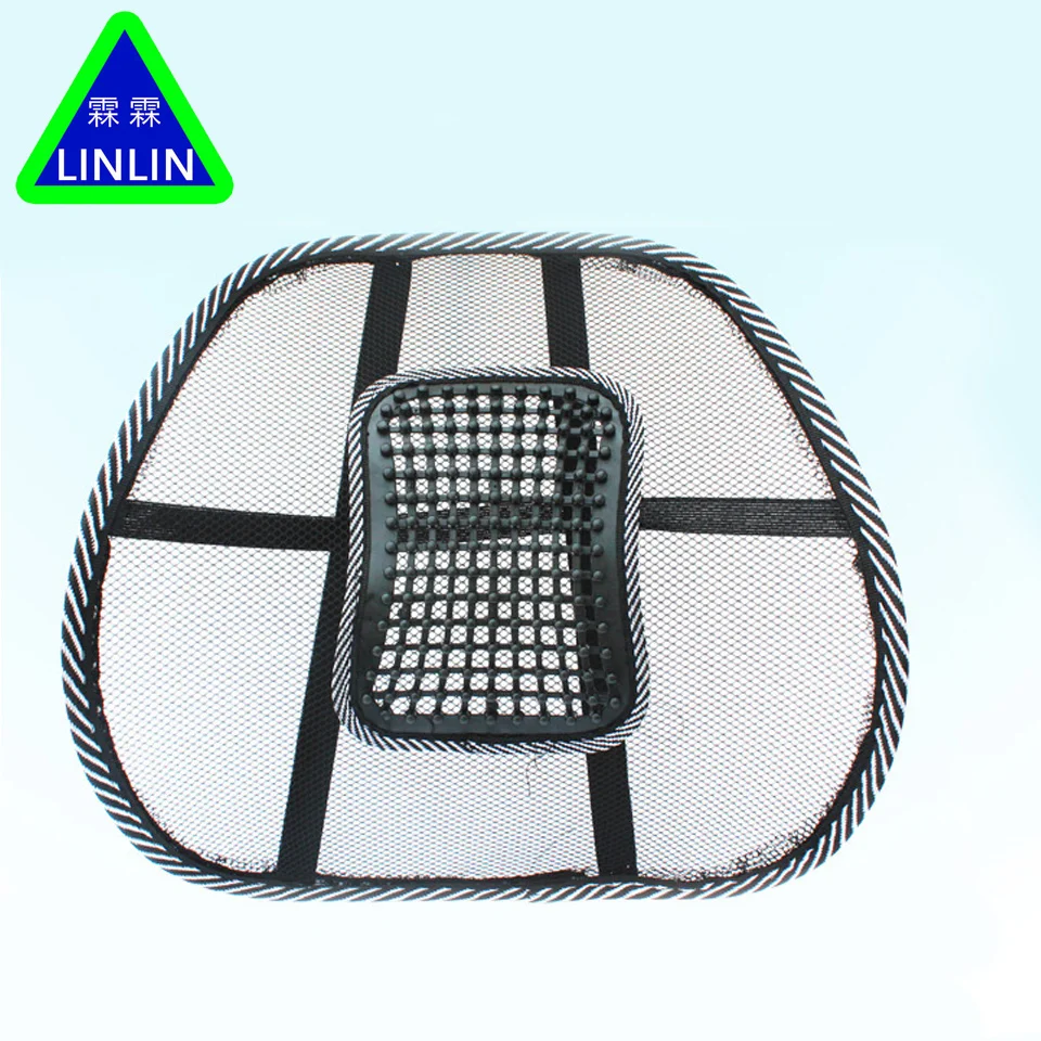 

LINLIN Mesh Lumbar Lower Back Support Cushion Seat Posture Corrector Car Office Chair