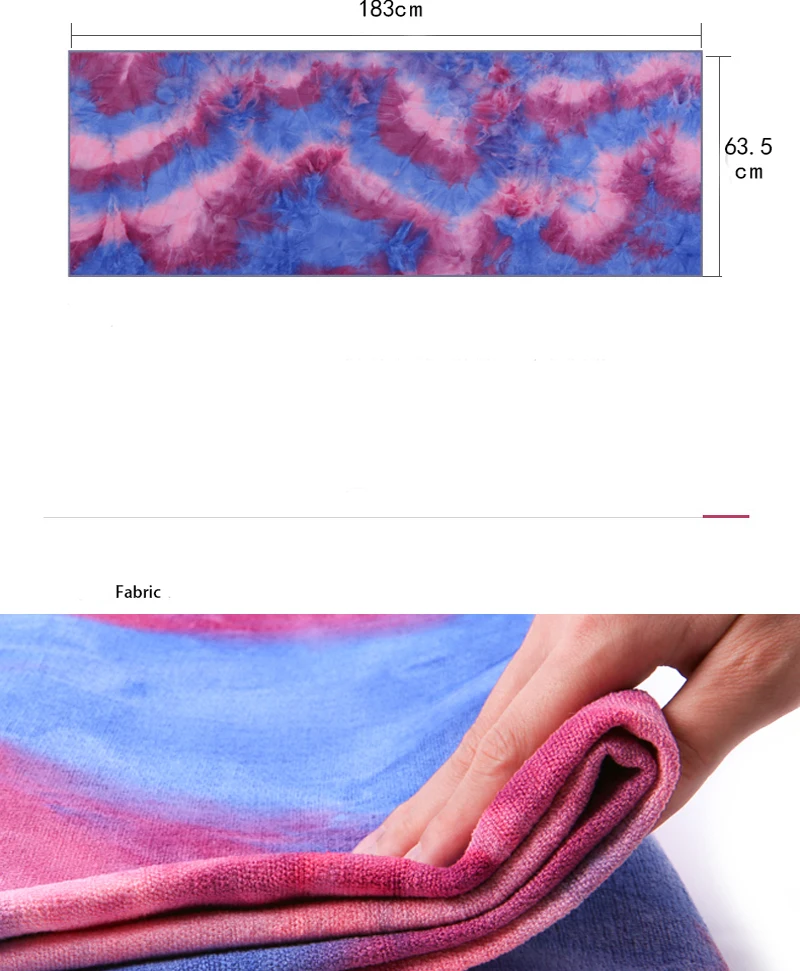Yoga Mate Perfect Yoga Towel Super Soft Sweat Absorbent Non-Slip Yoga Mat Blanket Fitness Multi-function Microfiber Towel7