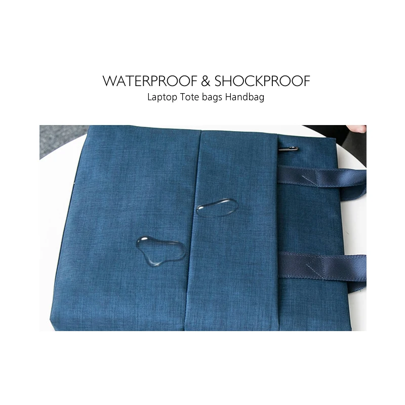 Waterproof Nylon Laptop Sleeve Case Protective Bag for 11 to 13.3 inch Laptop Computers,Handbag Briefcase, Laptop Messenger Bag