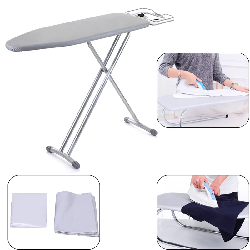 Home Universal Silver Coated Padded Ironing Board Cover & 4mm Pad Thick
