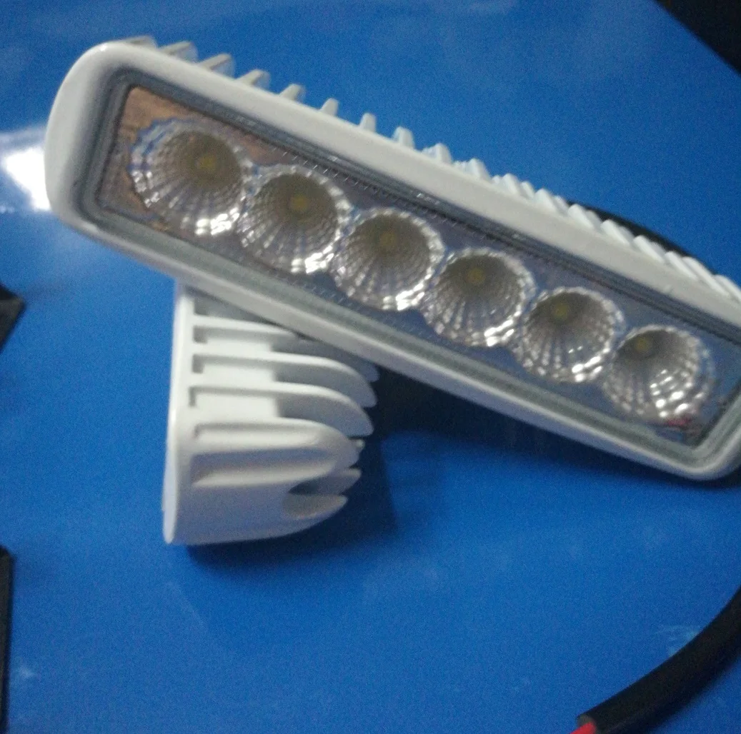 JX-LCLYL 2pcs 12V 6LED Spreader Flood Light For Car Truck Marine Boat VAN RV Caravans