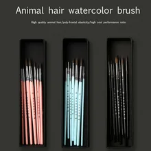 Bgln набор акварельных кистей акварельные краски для начинающих студентов акварельные кисти ручная роспись нейлоновая ручка товары для рукоделия