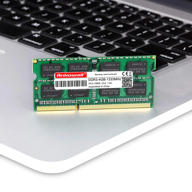 Ноутбук ANKOWALL DDR3 4GB 1333 1600 MHz sodimm ram память ноутбука 204pin 1,5 V гарантия три года