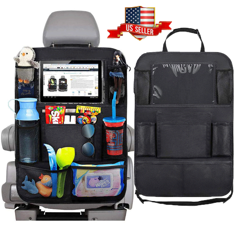 Universal Waterproof Car Back Seat Organizer Storage Bag Multi Pocket Hanging Pouch Storage Bag