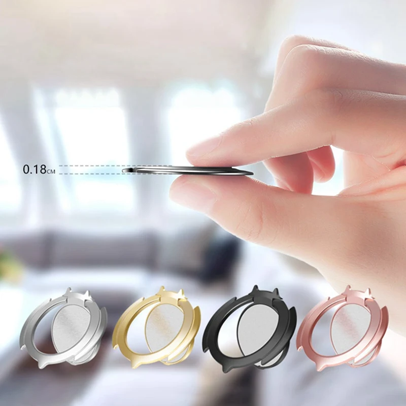 General Phone finger ring holder 360 Degree stand for Samsung Xiaomi iPhone XS X 8 7 6 55 5S plus Smartphone Tablet plain bague