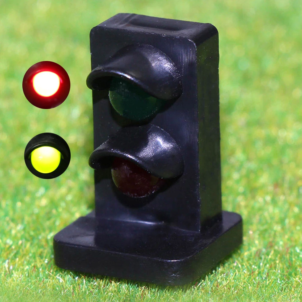 Jtd1gr 5pcs Ho Scale O Scale Leds Made Dwarf Signals For Railway Signal