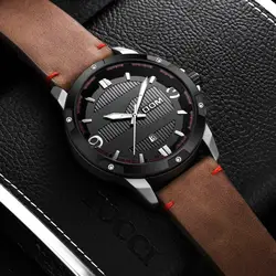Военная Униформа кварцевые для мужчин часы Кожа Спорт часы Reloj Мода 2019 г. большой циферблат наручные часы высокого качества наручные Relogio